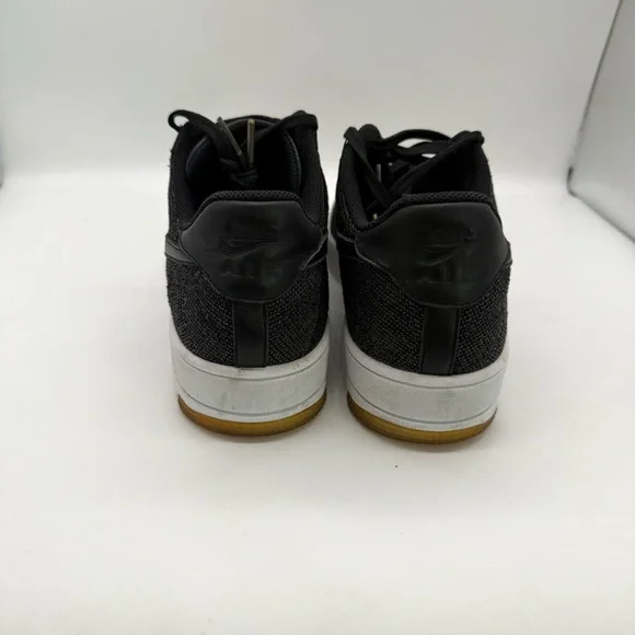 Nike Air Force 1 Flyknit Black sneakers Men’s Size 13 - Picture 7 of 12